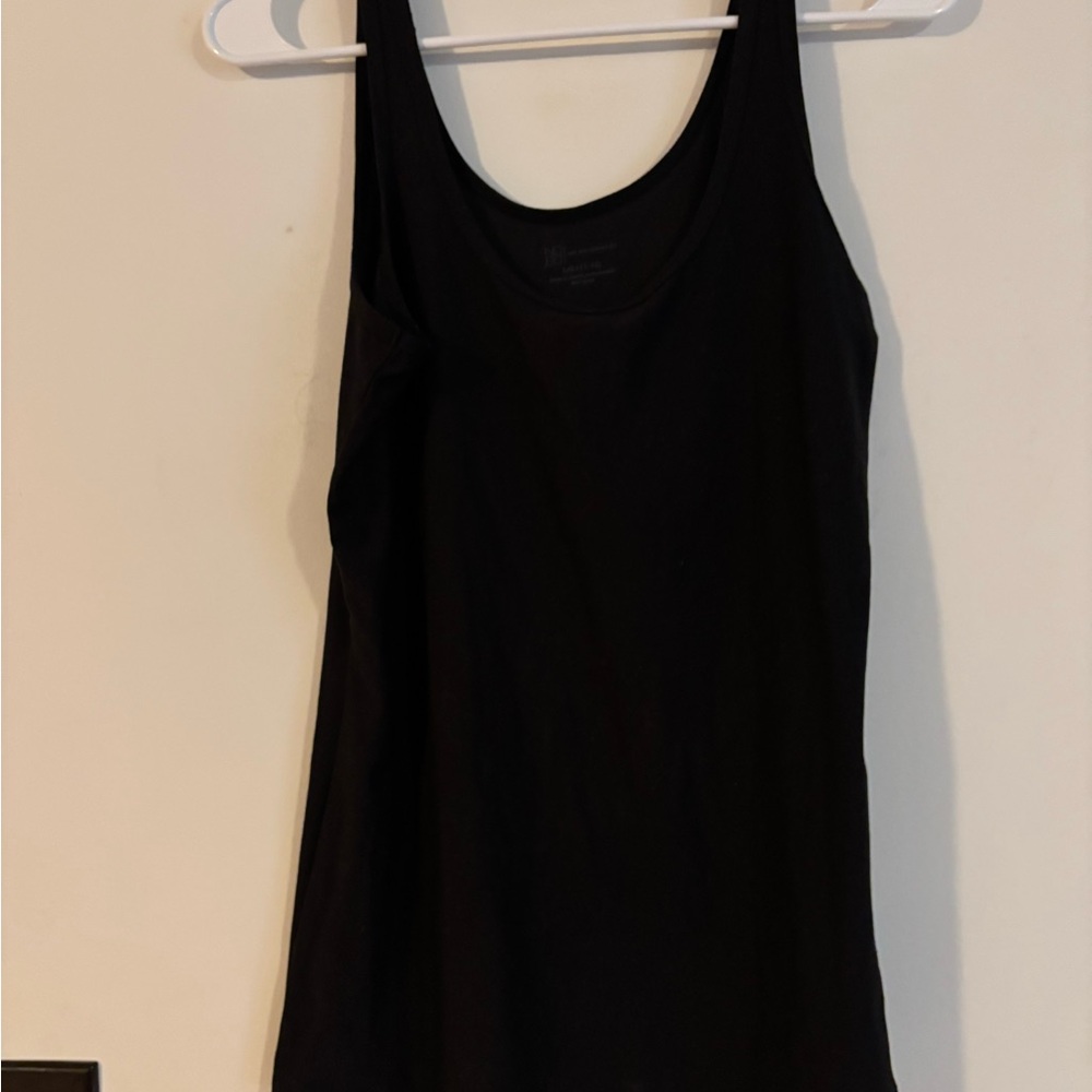 Black and Blue Women's Tank Top -2 tops